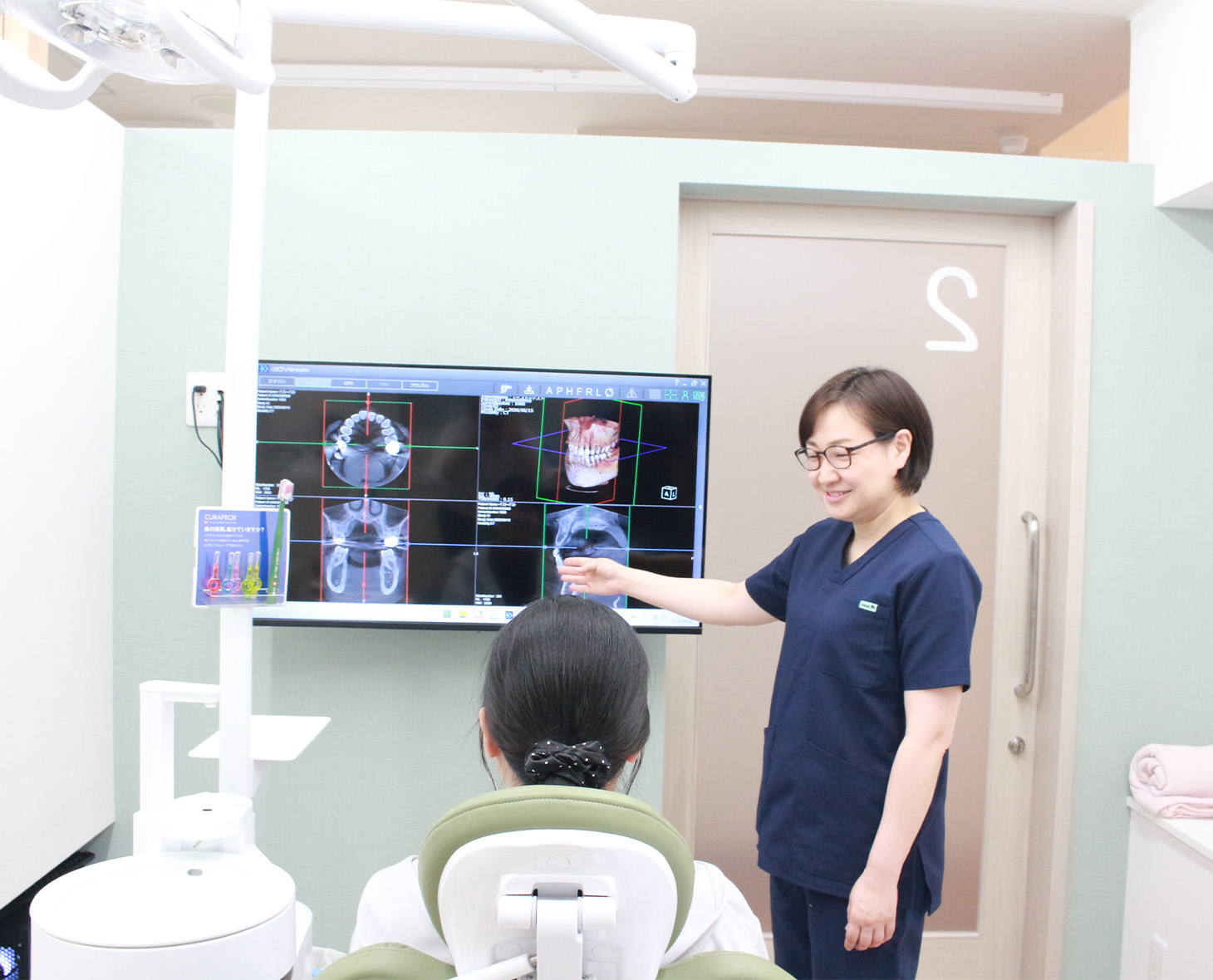 相談しながら進める、二人三脚の歯科診療